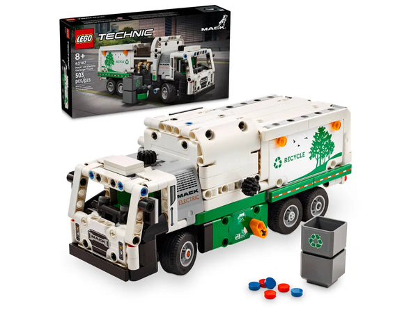 LEGO Technic Mack LR Electric Garbage Truck #42167