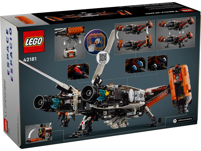 LEGO Technic Space VTOL Heavy Cargo Spaceship LT81