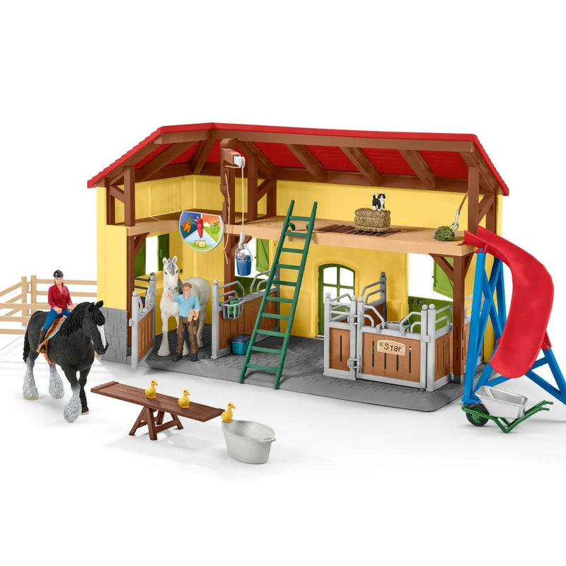 Schleich Farm World Horse Stable 42485