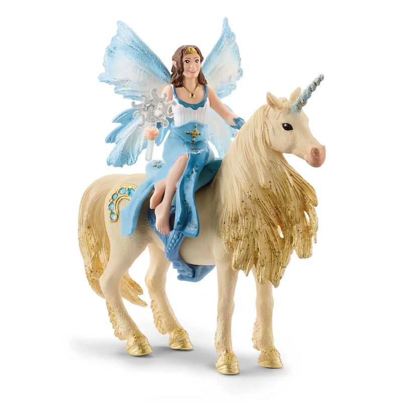 Schleich Bayala Eyela Riding On A Golden Unicorn