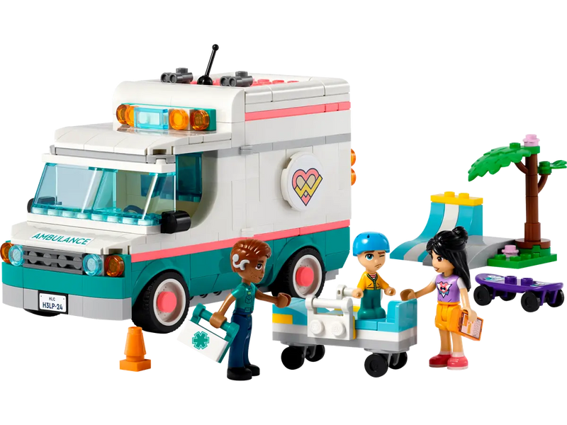 LEGO Friends Heartlake City Hospital Ambulance