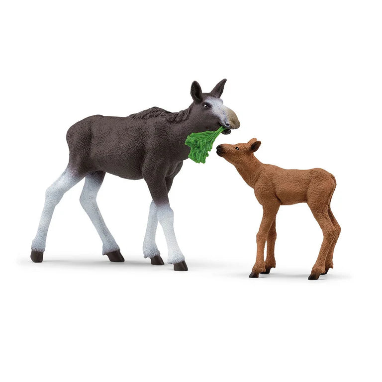 Schleich Wild Life Moose Family 42629