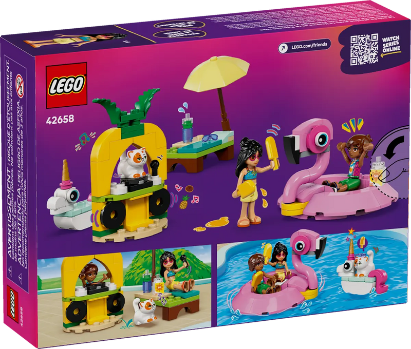 LEGO Friends Unicorn And Flamingo Pool Party