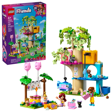 LEGO Friends Cat Birthday Party #42666