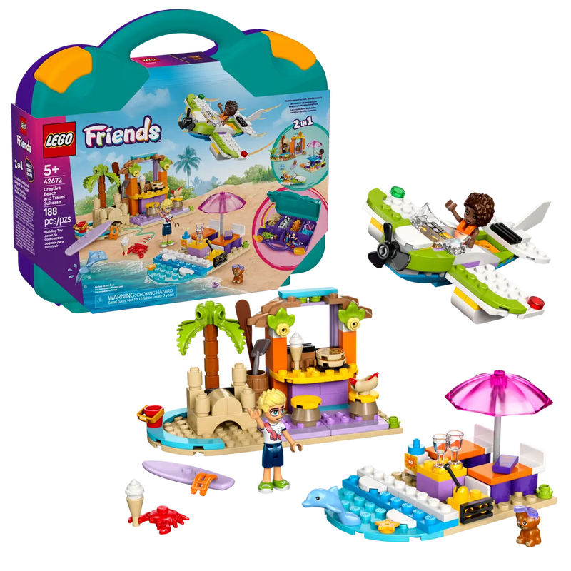 LEGO Friends Creative Beach And Travel Suitcase