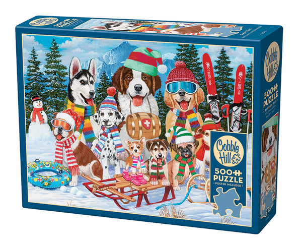 Cobble Hill 500 Piece Puzzle Snow Day!