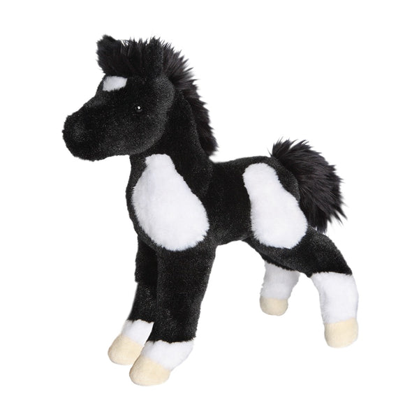 Douglas Horse Runner Black And White Paint Foal