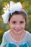 Great Pretenders Frozen Ice Queen Dress With Cape Size 5-6