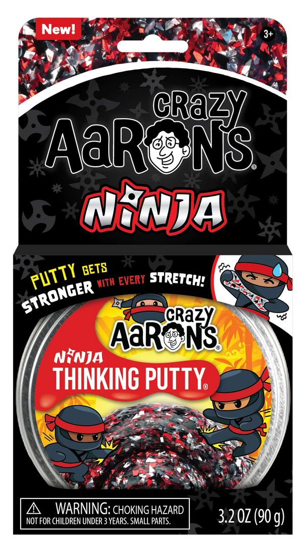 Crazy Aarons Thinking Putty Angry Putty Ninja