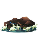 4M Glow In The Dark 3D Dinosaurs