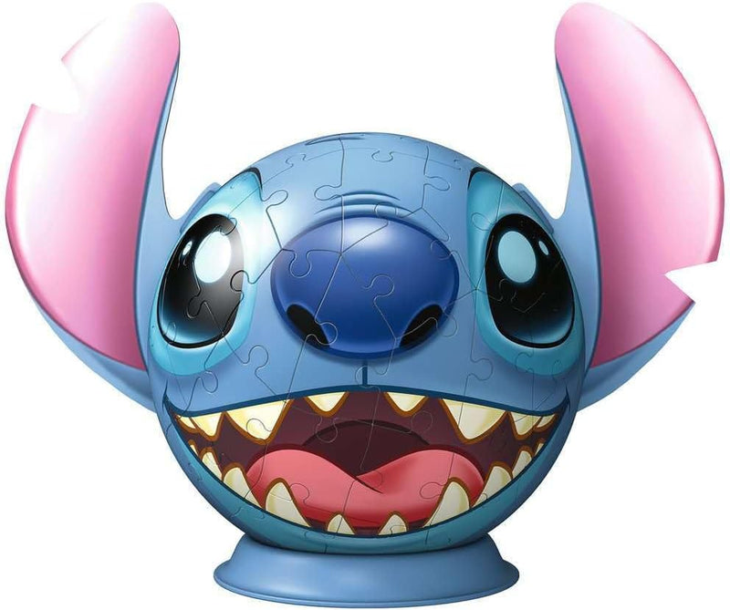 Ravensburger 3D Puzzle 72 Pieces Disney Stitch Head With Ears