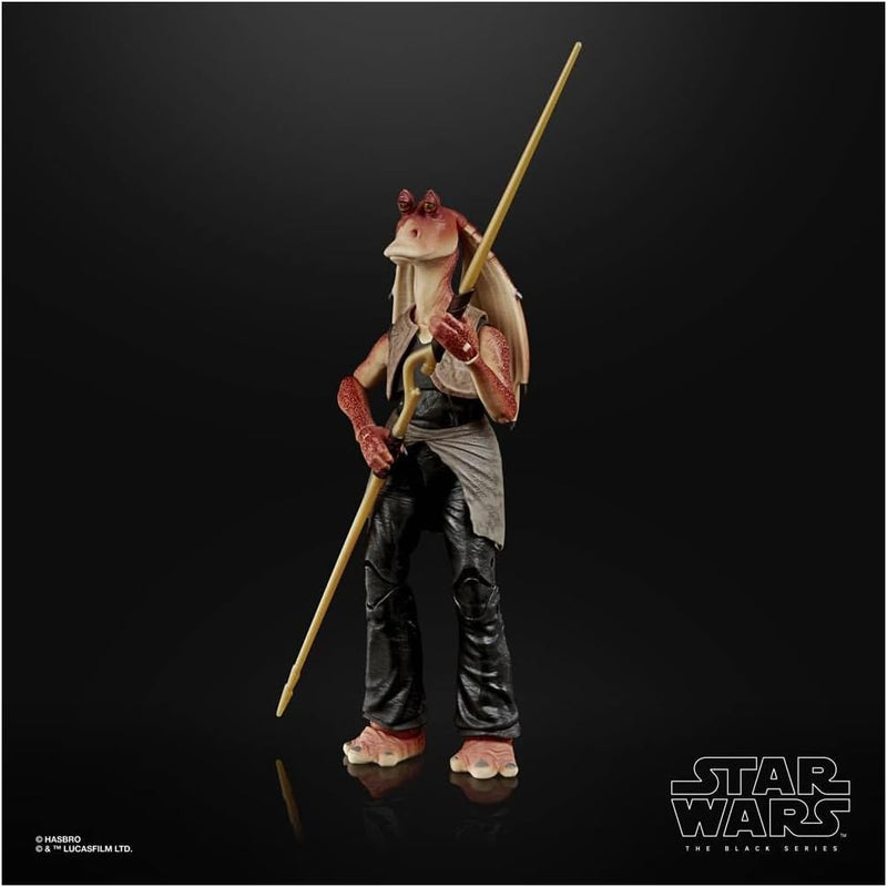 Star Wars The Black Series Jar Jar Binks The Phantom Menace (Preowned New In Box)