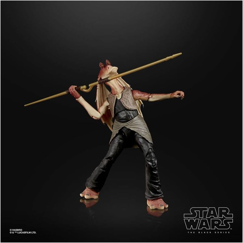 Star Wars The Black Series Jar Jar Binks The Phantom Menace (Preowned New In Box)