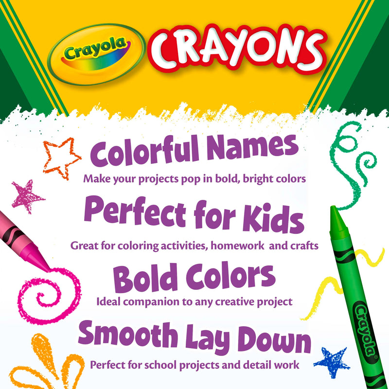 Crayola Glitter Crayons 16 Count