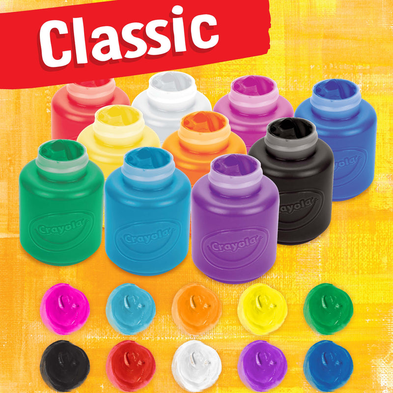 Crayola Washable Project Paint 10 Colours