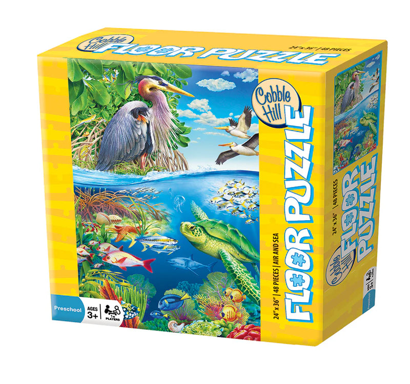 Cobble Hill 48 Piece Floor Puzzle Air And Sea