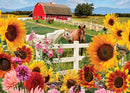 Cobble Hill 1000 Piece Puzzle Sunflower Farm
