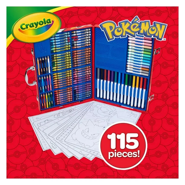 Crayola Pokemon Inspiration Art Case