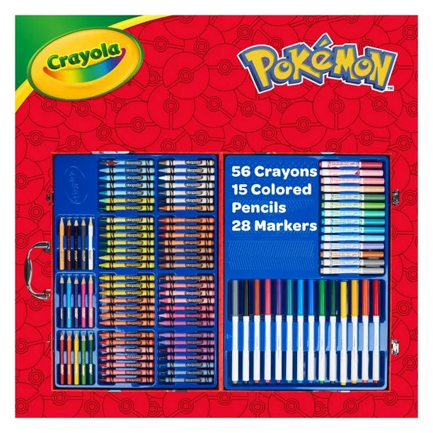 Crayola Pokemon Inspiration Art Case