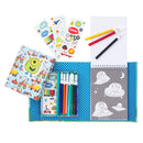 Tiger Tribe Adventures Colouring Set