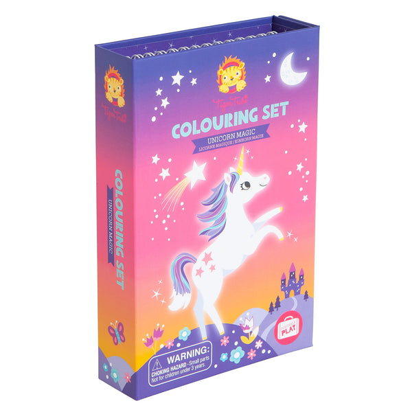 Tiger Tribe Colouring Set Unicorn