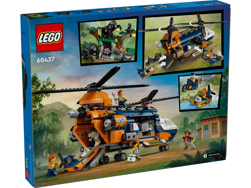 LEGO City Jungle Explorer Helicopter