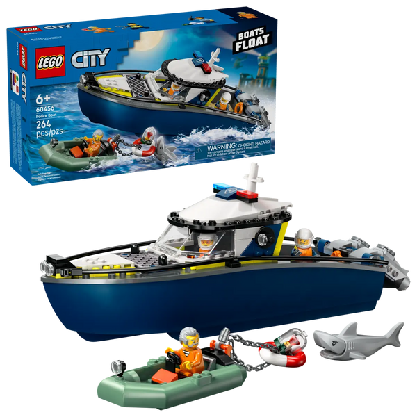 LEGO City Police Boat #60456