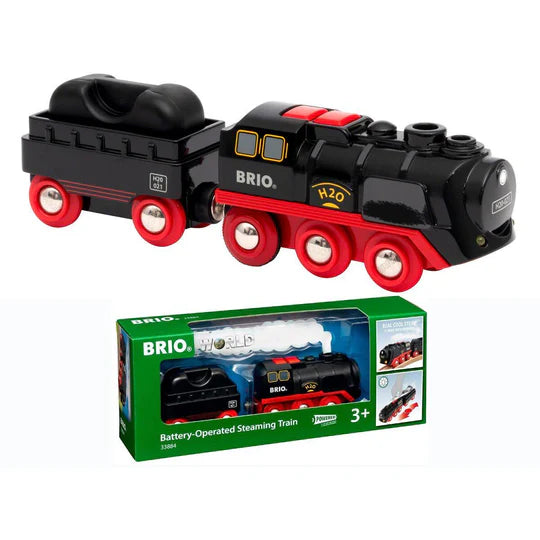 Brio Battery Operated Steaming Train 33884