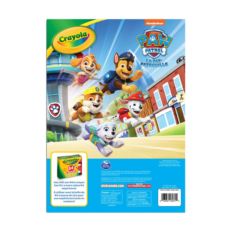 Crayola Paw Patrol 48 Page Colouring Book