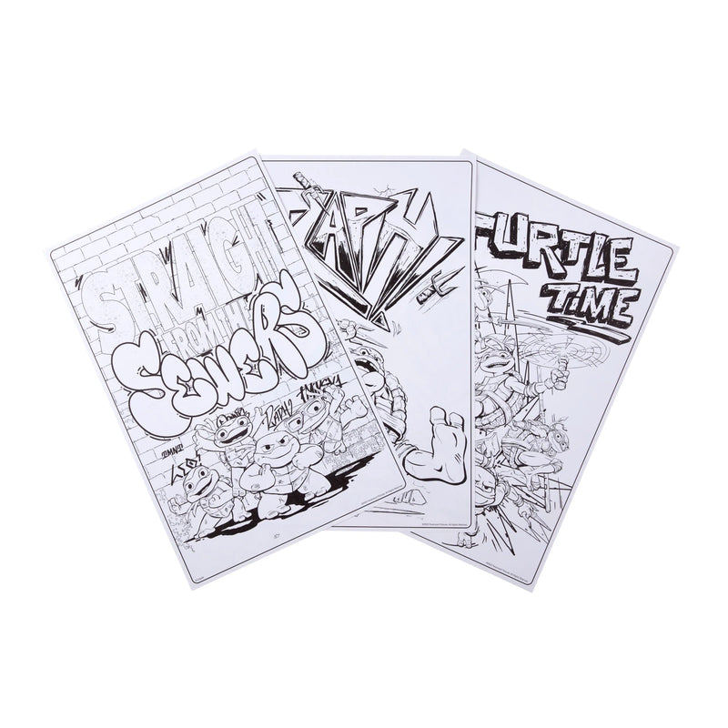 Crayola Giant Colouring Pages Teenage Mutant Ninja Turtles Mutant Mayhem