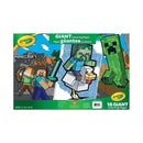 Crayola Giant Colouring Pages Minecraft