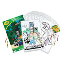 Crayola Giant Colouring Pages Minecraft