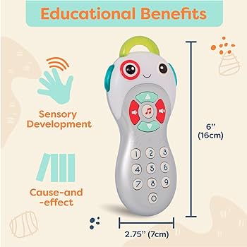 B. Baby Grab And Zap Musical TV Remote