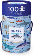 Crocodile Creek 100 Piece Puzzle Shark World