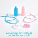 Kidoozie Care 'n Cuddle Twin Doll Set