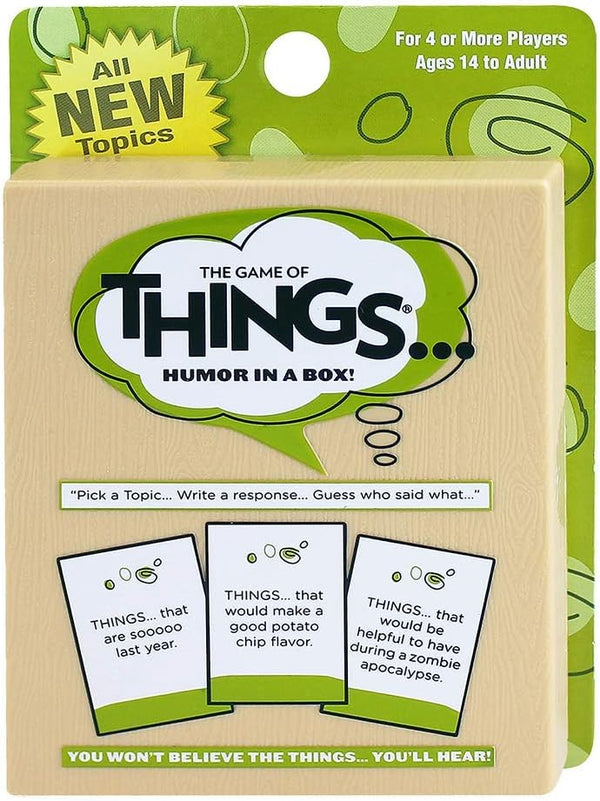 Playmonster The Game Of Things Expansion/Travel Edition