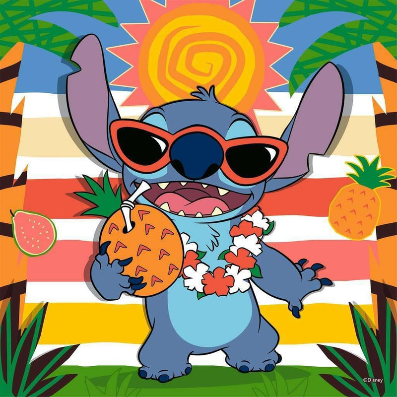 Ravensburger 3 x 49 Piece Puzzles Disney Stitch Aloha