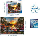 Ravensburger 1000 Piece Puzzle Bicycles In Amsterdam