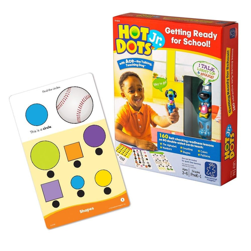 Educational Insights Hot Dots Jr. Getting Ready For School!