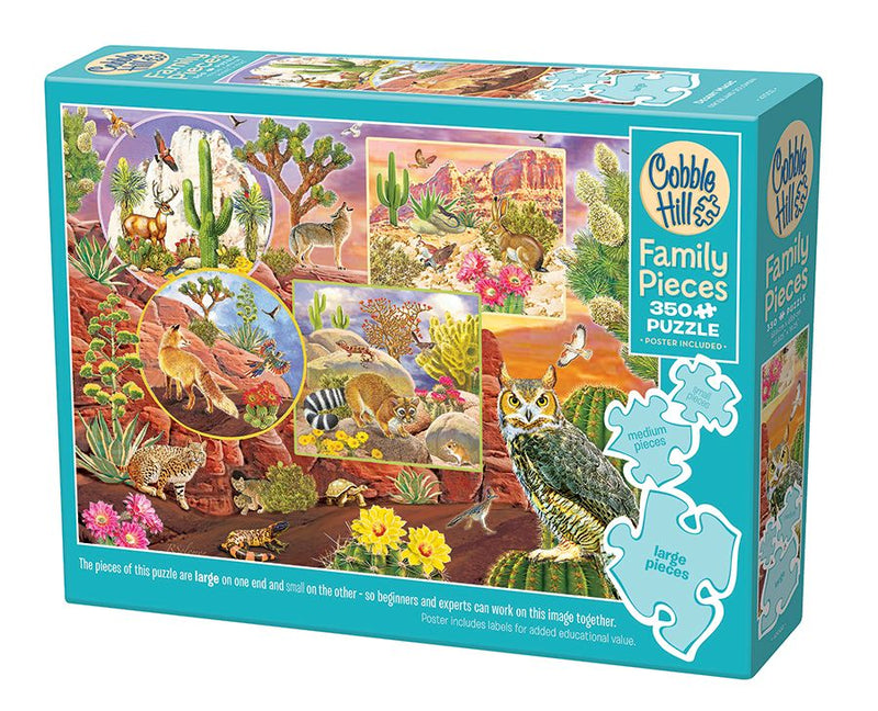 Cobble Hill 350 Piece Family Puzzle Desert Magic