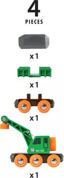 Brio Clever Crane Wagon 33698