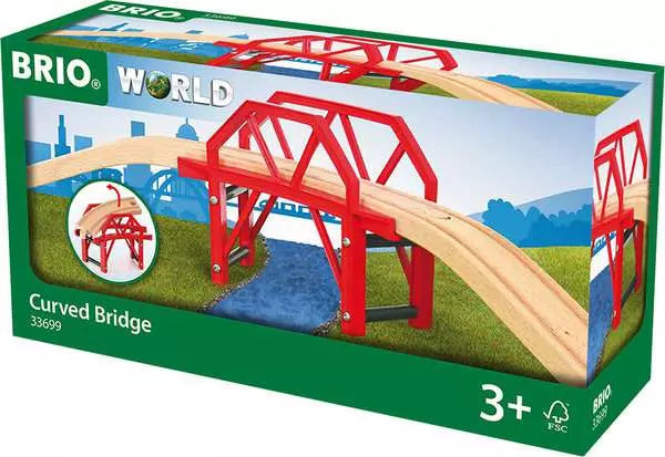 Brio Curved Bridge 33699