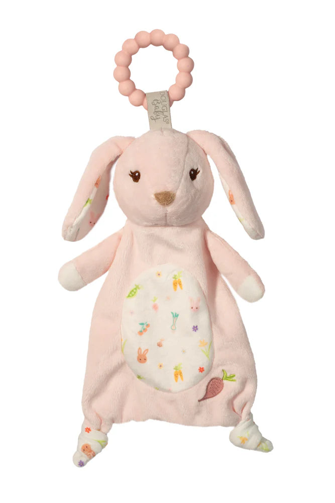 Douglas Baby Parsnip Pink Bunny Teether