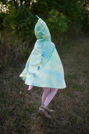 Great Pretenders Reversible Rainbow Unicorn/Dragon Cape Size 5-6