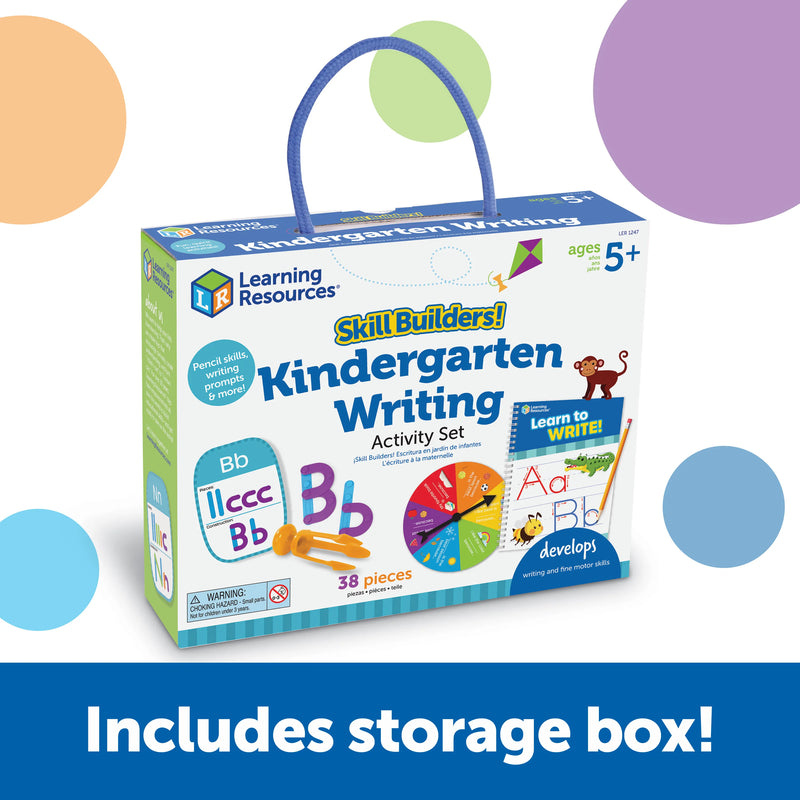 Learning Resources Skill Builders Kindergarten Writing Activity Set