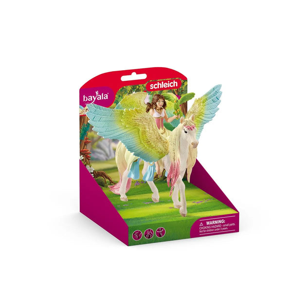 Schleich Bayala Fairy Surah With Glitter Pegasus #70566