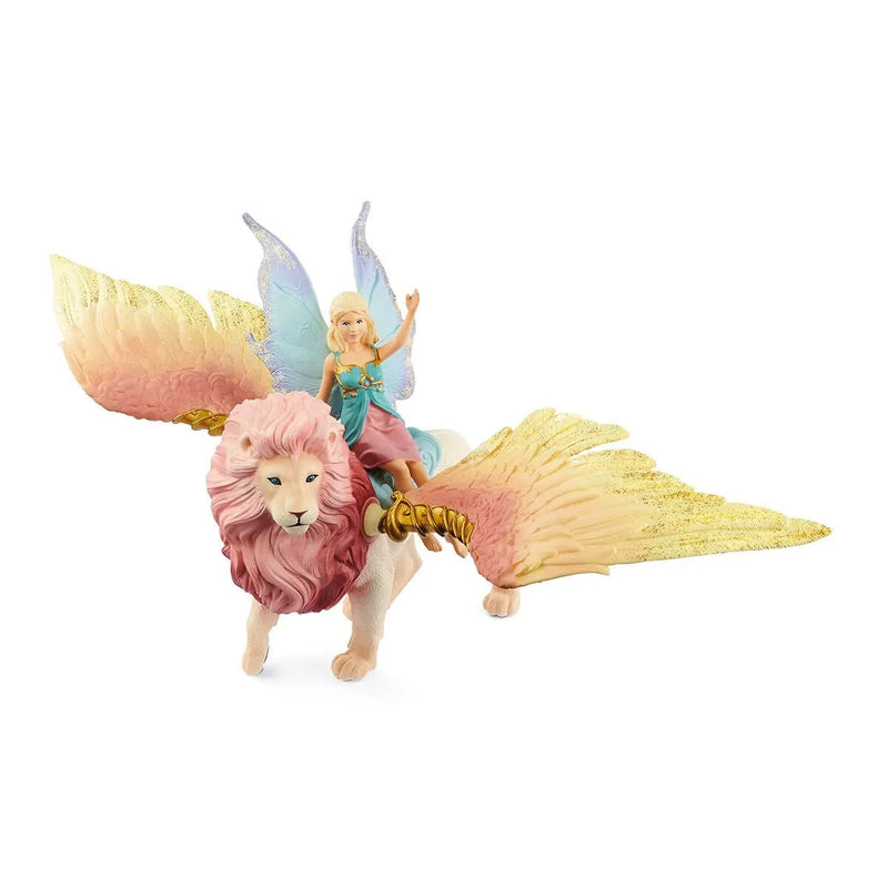 Bayala Fairy In Flight On Winged Lion
