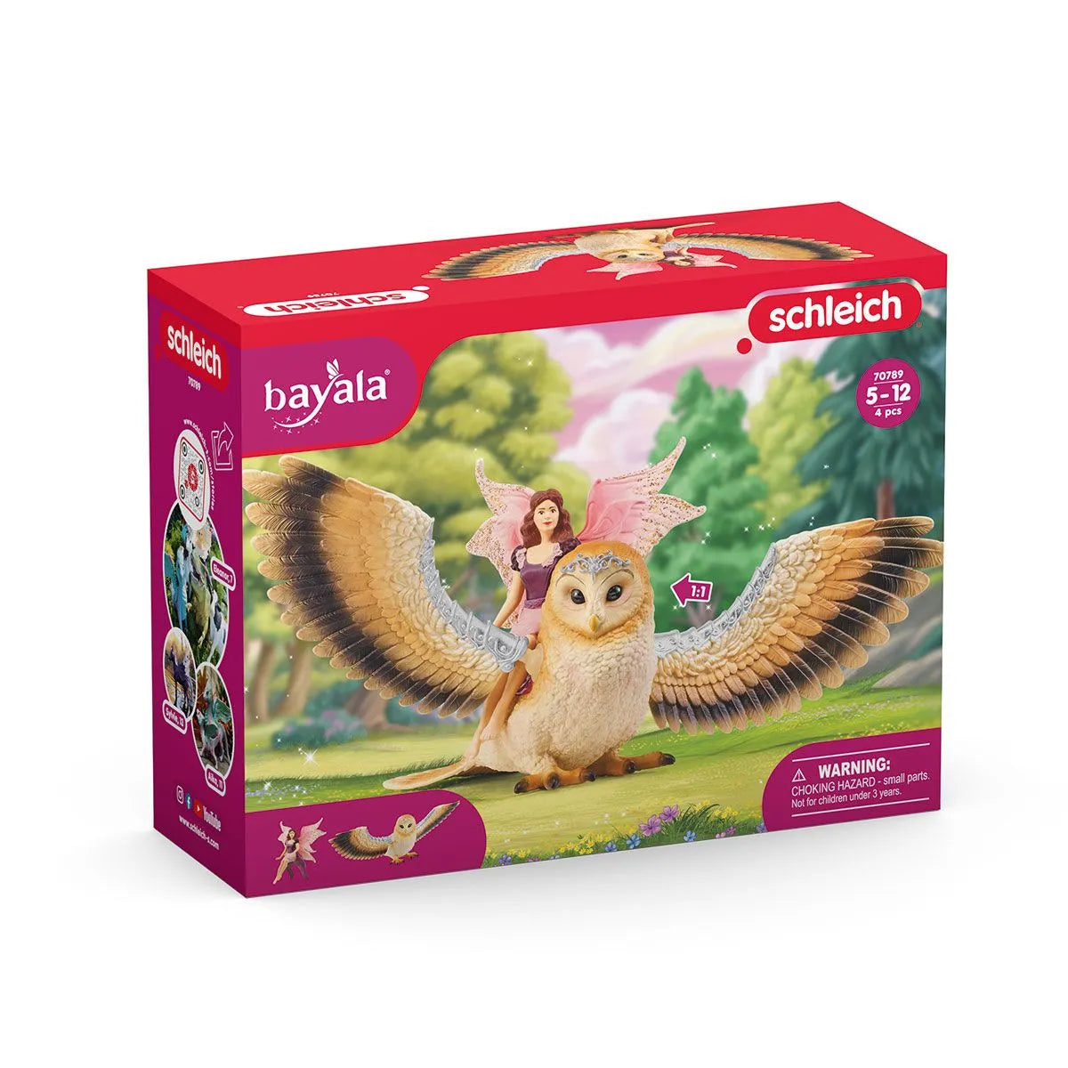 Schleich Bayala Fairy In Flight On Glam-O #70789