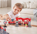 Hape Busy City Rail Set