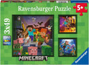 Ravensburger 3 x 49 Piece Puzzles Minecraft Biomes
